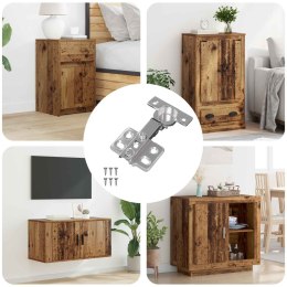 VidaXL Zawias 257 pcs Nikiel 85 x 52,5 x 9,5 mm Żelazo