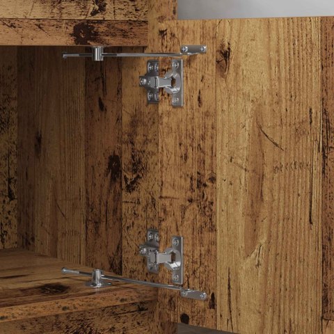 VidaXL Zawias z uchwytem 439 pcs Srebrny Żelazo