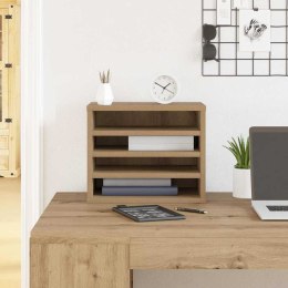 VidaXL Organizator biurka Dąb rzemieślniczy 36 x 26 x 29,5 cm