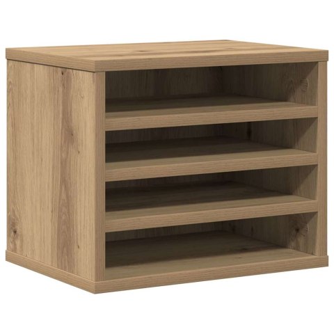VidaXL Organizator biurka Dąb rzemieślniczy 36 x 26 x 29,5 cm