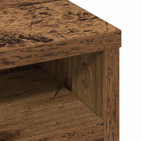 VidaXL Organizator biurka Stare drewno 36 x 26 x 29,5 cm