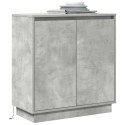 VidaXL Komoda LED Betonowy szary 71 x 34,5 x 75 cm