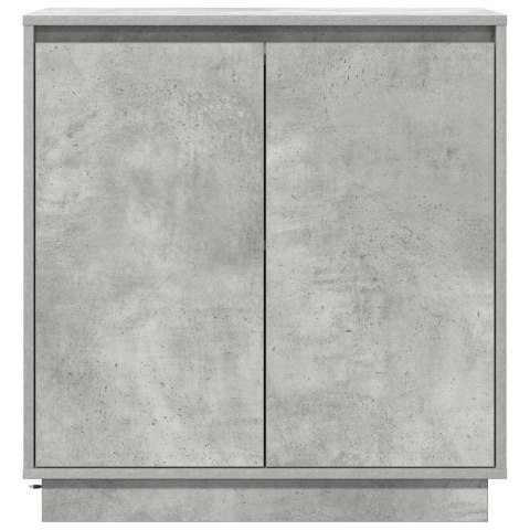 VidaXL Komoda LED Betonowy szary 71 x 34,5 x 75 cm