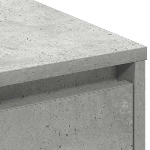 VidaXL Komoda LED Betonowy szary 71 x 34,5 x 75 cm