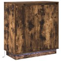 VidaXL Komoda LED Dąb wędzony 71 x 34,5 x 75 cm
