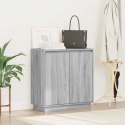 VidaXL Komoda LED Szary Sonoma 71 x 34,5 x 75 cm