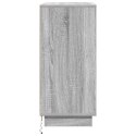 VidaXL Komoda LED Szary Sonoma 71 x 34,5 x 75 cm