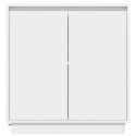 VidaXL Komoda LED dla Biały 71 x 34,5 x 75 cm Materiał drewnopochodny