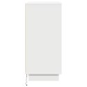VidaXL Komoda LED dla Biały 71 x 34,5 x 75 cm Materiał drewnopochodny