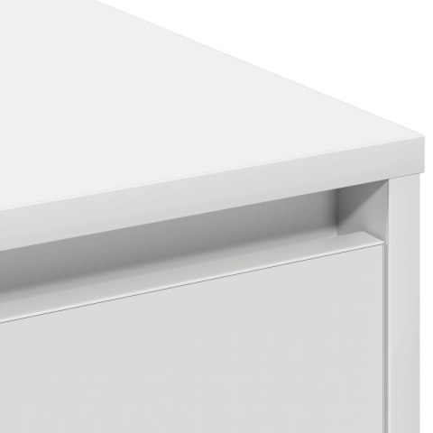 VidaXL Komoda LED dla Biały 71 x 34,5 x 75 cm Materiał drewnopochodny