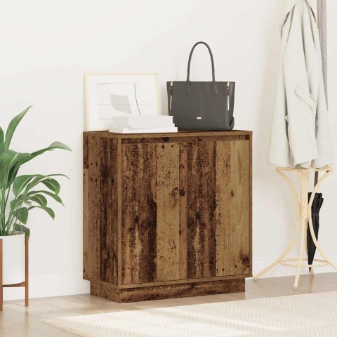 VidaXL Komoda LED Stare drewno 71 x 34,5 x 75 cm