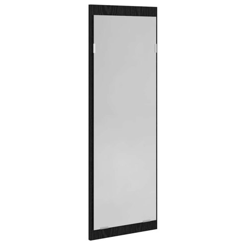 VidaXL Zestaw mebli do przedpokoju z szufladą z półką 4 pcs Czarny Dąb
