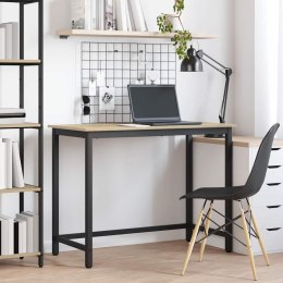 VidaXL stół Dąb Sonoma 80 x 50 x 76,5 cm Drewno inżynieryjne i stal