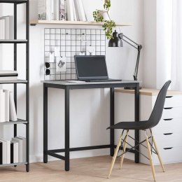 VidaXL stół Szary Sonoma 100 x 50 x 76,5 cm Drewno inżynieryjne i stal