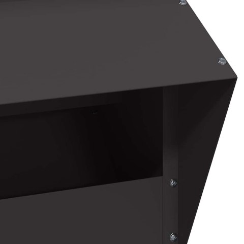 KARMNIK DLA KUR CZARNY 20X25X35CM STAL ZIMNOWALCOWANA