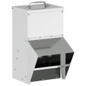 VidaXL Karmnik dla kur Srebrny 20 x 25 x 35 cm Stal Galwanizowana