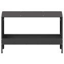 KORYTO DO KARMIENIA KURCZAKÓW CZARNY 81X32X53,5CM