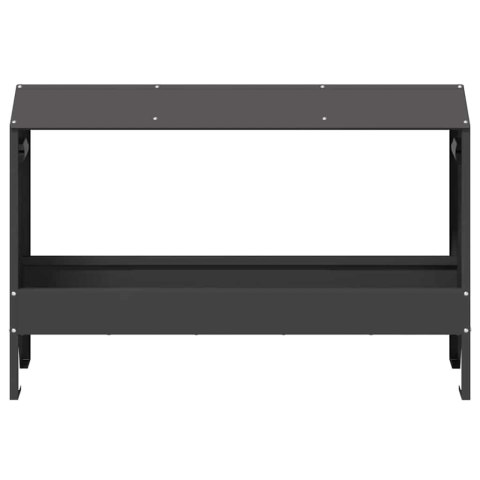KORYTO DO KARMIENIA KURCZAKÓW CZARNY 81X32X53,5CM