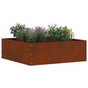 VidaXL Krawężnik do trawnika 6 pcs Rdzawy 40 x 40 x 13 cm