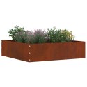 VidaXL Krawężnik do trawnika 6 pcs Rdzawy 50 x 50 x 13 cm