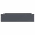 VidaXL Krawężnik do trawnika Antracyt 60 x 60 x 13 cm Stal
