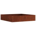 VidaXL Krawężnik do trawnika 6 pcs Rdzawy 60 x 60 x 13 cm