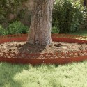 VidaXL Obrzeża trawnikowe 10 pcs Rdzawy 103 x 0,05 x 22 cm