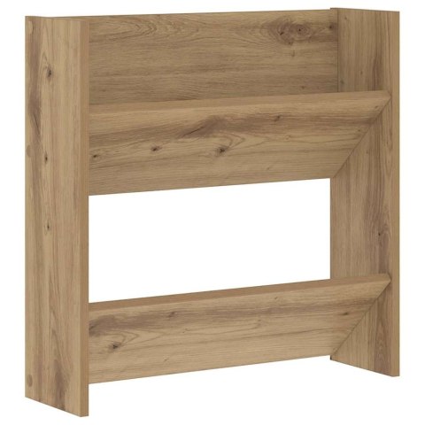 VidaXL Szafka na buty z półką Dąb rzemieślniczy 60 x 18 x 60 cm