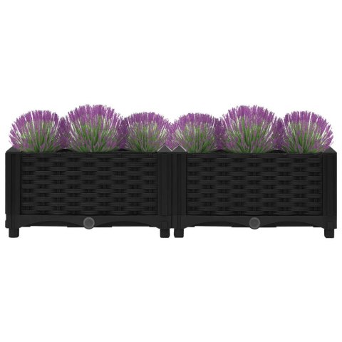 DONICA DO PODNIESIONEJ RABATY 80X40X23CM POLIPROPYLEN