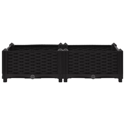 DONICA DO PODNIESIONEJ RABATY 80X40X23CM POLIPROPYLEN