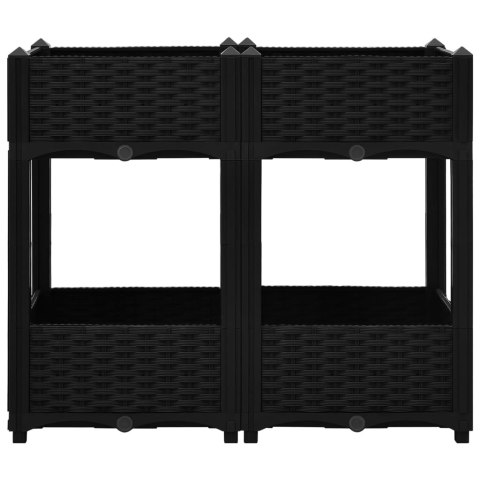 DONICA DO PODNIESIONEJ RABATY 80X40X71CM POLIPROPYLEN