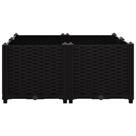 DONICA DO PODNIESIONEJ RABATY 80X80X38CM POLIPROPYLEN