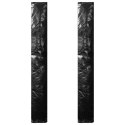 POKROWCE NA PARASOLE OGRODOWE 2SZT. Z ZAMKIEM PE 175CM
