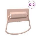 VidaXL Uchwyty do szafek 12 pcs Różowy 85 x 45 mm Metal