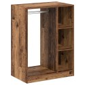 VidaXL Garderoba z półką Stare drewno 77 x 48 x 102 cm