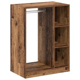VidaXL Garderoba z półką Stare drewno 77 x 48 x 102 cm