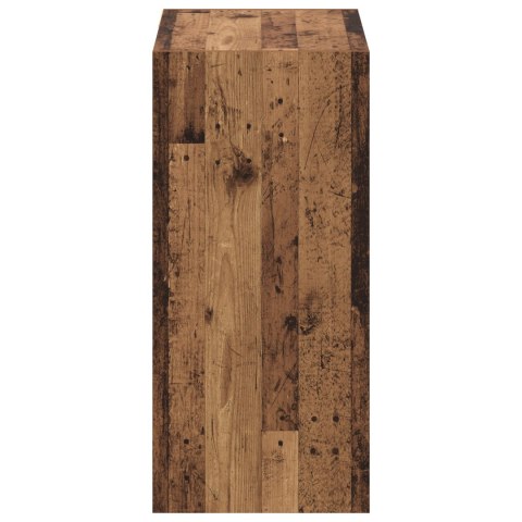 VidaXL Garderoba z półką Stare drewno 77 x 48 x 102 cm