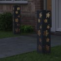 VidaXL Słoneczna LED lampa na ścieżkę 2 pcs Antracyt