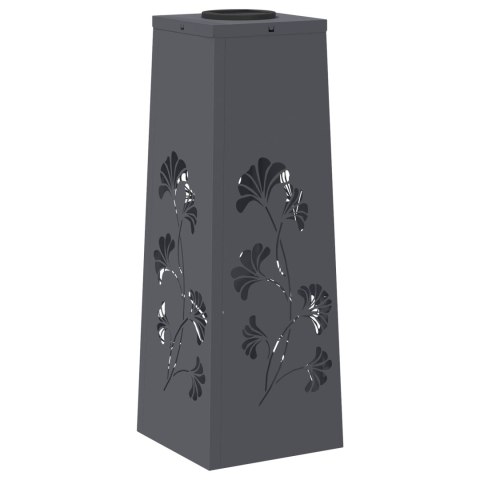 VidaXL Słoneczna LED lampa na ścieżkę 2 pcs Antracyt