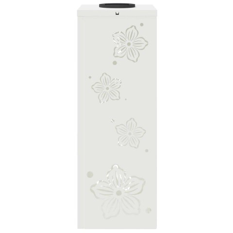 VidaXL Słoneczna LED lampa na ścieżkę 2 pcs Biały