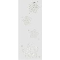 VidaXL Słoneczna LED lampa na ścieżkę 2 pcs Biały