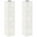 VidaXL Słoneczna LED lampa na ścieżkę 2 pcs Biały