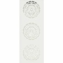 VidaXL Słoneczna LED lampa na ścieżkę 2 pcs Biały