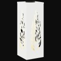 VidaXL Słoneczna LED lampa na ścieżkę 2 pcs Biały