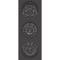 VidaXL Słoneczna LED lampa na ścieżkę 2 pcs Czarny