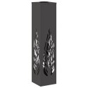VidaXL Słoneczna LED lampa na ścieżkę 2 pcs Czarny