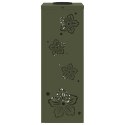 VidaXL Słoneczna LED lampa na ścieżkę 2 pcs Zielony oliwkowy