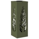 VidaXL Słoneczna LED lampa na ścieżkę 2 pcs Zielony oliwkowy