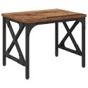 STOJAK NA DRUKARKĘ Z REGULACJĄ STARE DREWNO 40X30X31CM LOFT