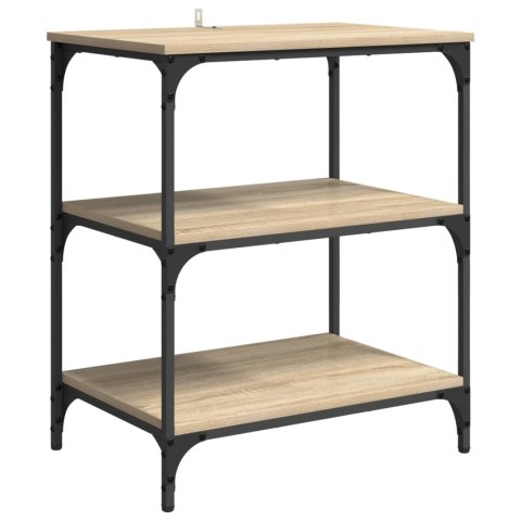 VidaXL Wózek Kuchenny Dąb Sonoma 60 x 41 x 76 cm